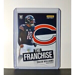 Caleb Williams Rookie 2024 Panini The Franchise NFL #24 Football Bears 1 of 319